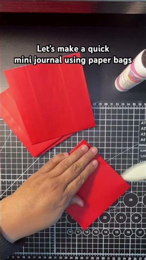 Tutorial-Mini Paper bag journal #minijournal #tutorial #papercrafter