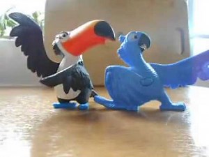RIO Rafael and Blu McDonalds toys