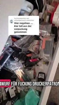 Wirst du von HP bezahlt? Drucker Patronen Scam! #tech #fail #printer