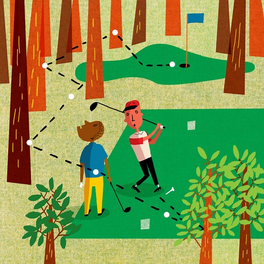 Golf equipment question: Is a two-way chipper legal?