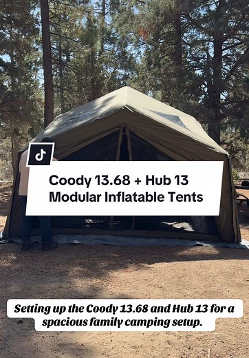 Coody Modular Tent System for Family Camping
