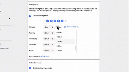 How to set Google Calendar to automatically decline meetings outside working hours - TechRepublic