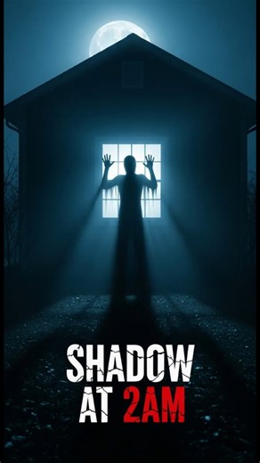 Shadow Figure Behind Window at 2AM — Real CCTV Horror Short