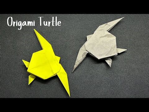 Easy Origami Turtle 🐢 | How to Make a Paper Turtle Step by Step