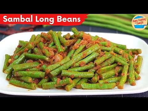 Stir Fry Long Beans with Chilli and Dried Shrimp Recipe