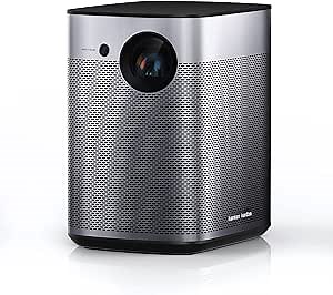 XGIMI Halo True 1080p Portable Mini Projector, Android TV 9.0 5000+ Native Apps