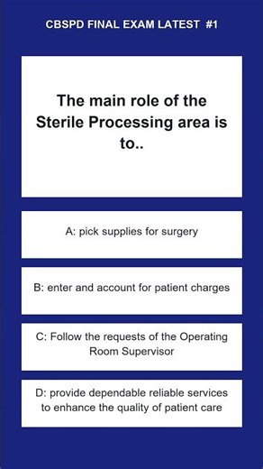CBSPD FINAL EXAM LATEST #1