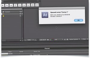 Queue Work Area for After Effects Can Set Multiple Work Areas to the Render Queue