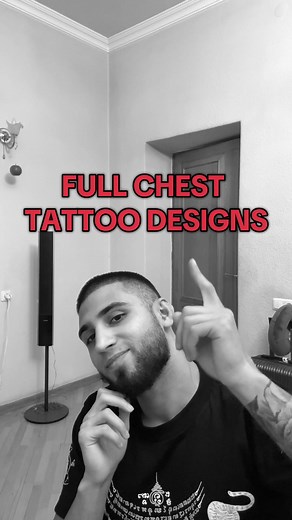 Custom Chest Tattoo Designs by Expert Artist