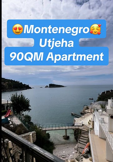 Luxuriöses Apartment in Utjeha direkt am Strand