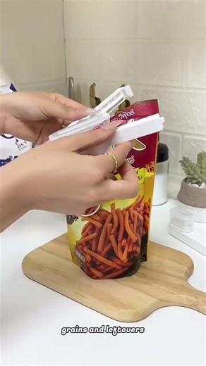 Handy Food Sealing Clips – Airtight Bag Clips for Kitchen Storage