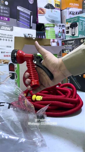 Magic Expandable Garden Water Hose - with Spray Gun | Lightweight & Flexible Watering Pipe