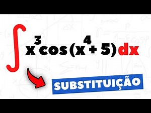 INTEGRAL POR SUBSTITUIÇÃO 🚨🚨 APRENDA EM 6 MINUTOS