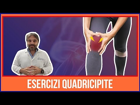 ESERCIZI per il QUADRICIPITE per non Sforzare il Ginocchio