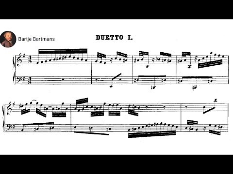 J.S. Bach - Four Duetti, BWV 802-805 (1739)