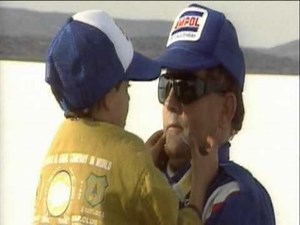 Rosco McGlashan and Aussie Invader 5R World Land Speed Record Car