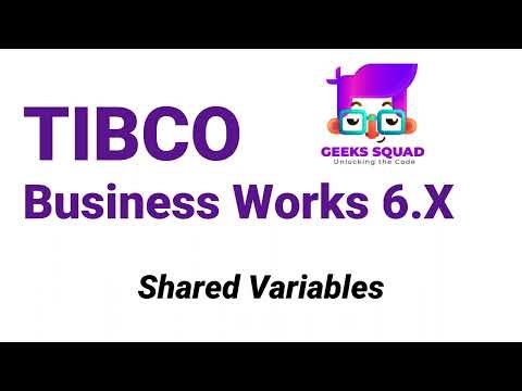 TIBCO BW6 Tutorial: Shared Variables