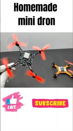 Homemade Mini Drone Flying Like a Pro! ✈️ #drone #shorts