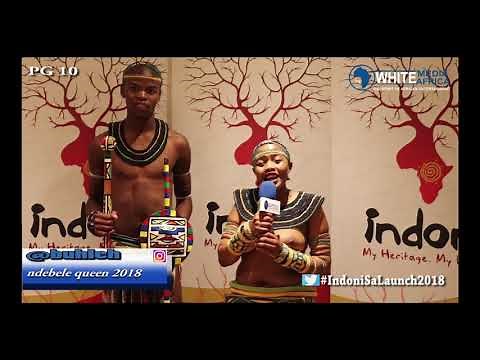 Ndebele Queen 2018 live!! Indoni Miss Cultural SA that was Indoni launch 2018 Lol
