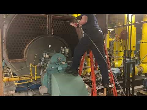 How to punch tubes on a fire tube boiler