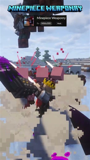 Minecraft One Piece Mods! #9 #shorts #minecraft