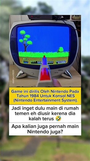 This game was released by Nintendo in 1984 for the NES (Nintendo Entertainment System) console