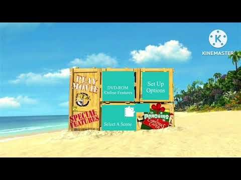 New Line Cinema Madagascar DVD Menu Walkthrough (2005)