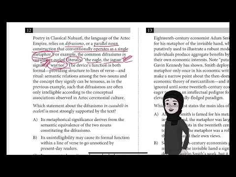 Sat practice test 8 Question 12 module 2 Reading & Writing 