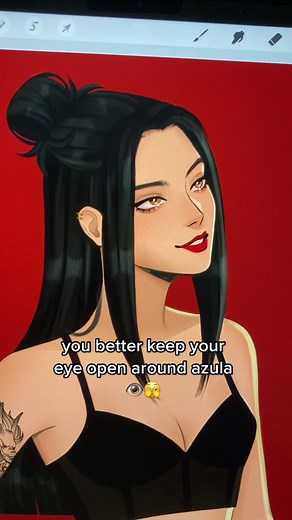 Captivating Azula Art from Avatar: The Last Airbender