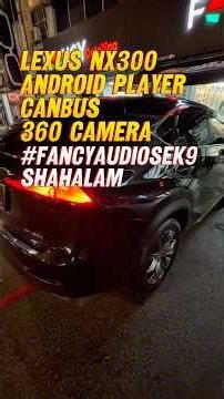 Lexus Nx300 Android Player Canbus Fm System + 360 Camera Viral