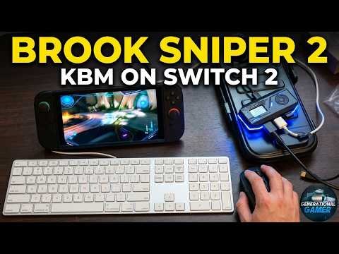 Brook Sniper 2 Adapter | Keyboard and Mouse on Nintendo Switch 2