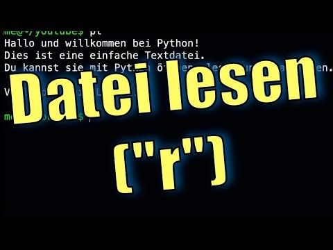 Learn Python – Open and read files (r mode)