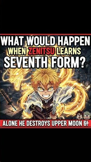 7th Form Zenitsu vs Upper Moon 6 Kaigaku! | अकेला Zenitsu इतना strong😱 कैसे?#demonslayer#senitsuzing