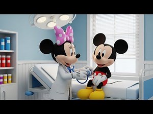 Mickey Mouse Hospital Adventure 🏥 | Doctor Minnie Helps Mickey | 3D Cartoon Kids Story