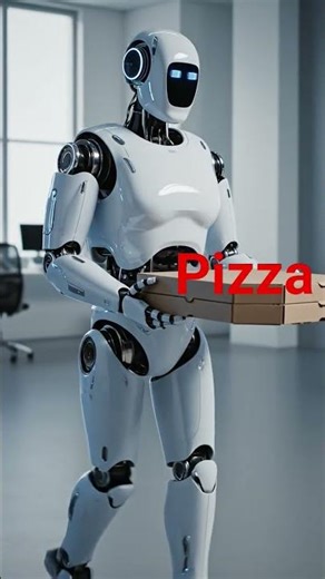 robot | pizza delivering robot#robot#puzzadeliveringrobot