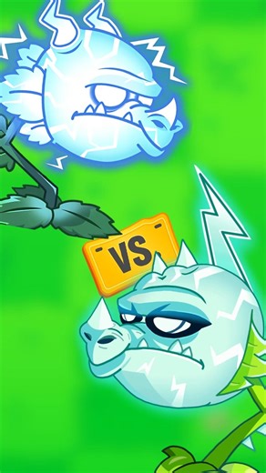 Volt vs Thunder Snapdragon in PvZ2 who is better? (Vanilla vs shuttle) #shorts #pvz #pvz2
