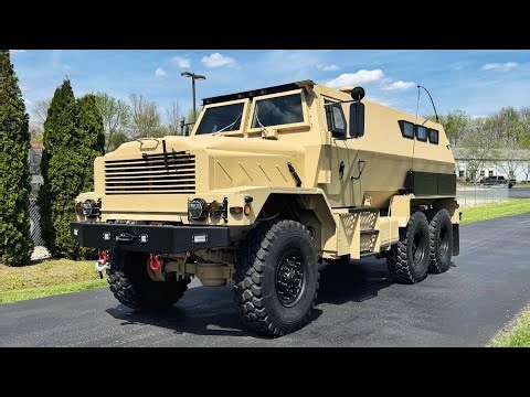 This Military Truck Can Survive Bomb Blasts!