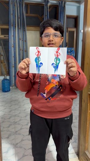 Easy Thread art for kids #shorts #youtubeshorts #diy #threadart #craft #kidsvideo #kids #diycraft