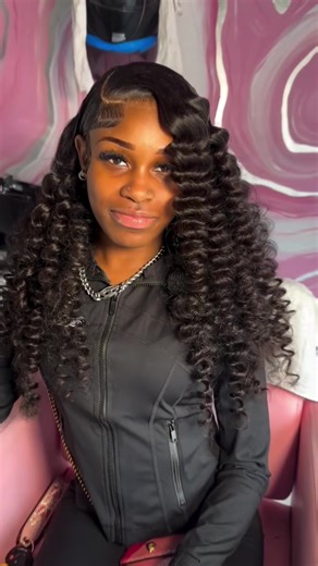 Flipover install using loose deep wave bundles from Amaykai on Amazon 🥰🥰🥰 #bodywave #hairextensions #amazonhair #loosedeepwave #amaykaihair