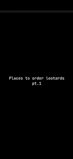 Places to order leotards! (pt.1) ... #ballet #leotards #luckyleodancewear #luckyleos #ballerina #viral #dancer #blowup? #xyzbca