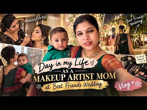 Day in my life as a makeup artist mom || Parvathy Nandu