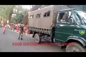 4.5K views · 464 reactions | #BSF in service to Nation Rising to the call of humanity, in collaboration of NGO "Help Us Help Them", troops of #BSF 179Bn, SHQ-Kolkata distributed food to needy people in surrounding area of North Chhagaria, Dist-North 24 Parganas(WB) #StayHomeStaySafe #FightAgainstCOVID19 | Ministry of Home Affairs, Government of India | Facebook
