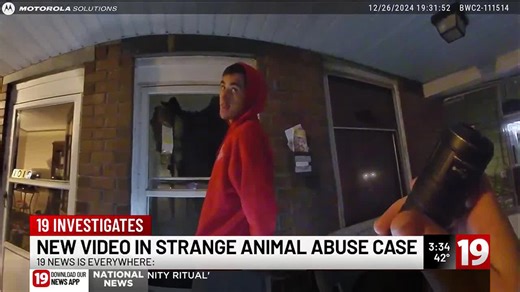 Canton man indicted for hanging his dog, bizarre confession caught on body cam video