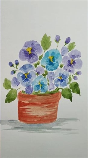 #art #painting #drawing ##flowers #artandcraft #shorts #shortvideo