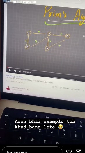 Striver taunting Love Babbar | take U forward | CodeHelp | Prim's Algorithm | Minimum Spanning Tree