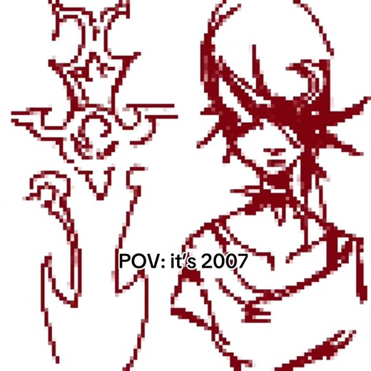POV: It’s 2007 and you came across my deviant art page! #art #nostalgia #anime #y2k #deviantart