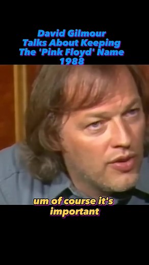 David Gilmour during an interview... | David Gilmour The Legend