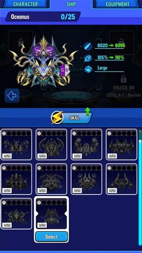 space shooter galaxy hack New Ship New update 2025 unlock All Oceanus F3 ship