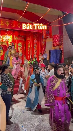 Bát Tiên hộ tống Ông trong lễ hội cộ Ông Bổn Họ Vương 2025 - Chòm Sao #mualan #xuhuong #lehoi