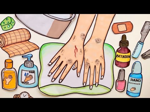 Paper ASMR | Caring for the Hands of a Beggar: A Soft, Quiet Moment#paperasmr #paperdoll #asmr